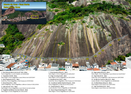Face Norte do Morro da Urca