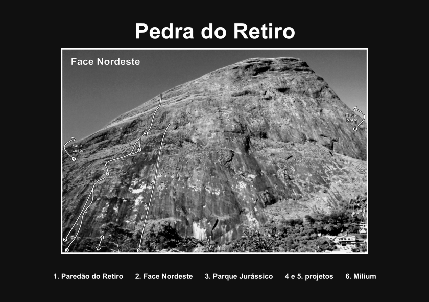 Face Nordeste da Pedra do Retiro