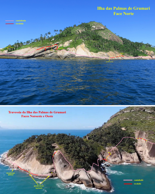 TRAVESSIA DA ILHA DAS PALMAS DE GRUMARI